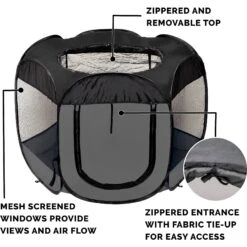 FurHaven Soft-sided Dog & Cat Playpen -PetSafe Kong Shop 198718 PT4. AC SS1800 V1618870079