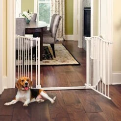 North States Deluxe Hardware Mount Dog Gate, White -PetSafe Kong Shop 200617 PT2. AC SS1800 V1633368722