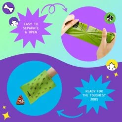 Pogi's Pet Supplies Unscented Poop Bags, 150 Count -PetSafe Kong Shop 201694 PT3. AC SS1800 V1661829834