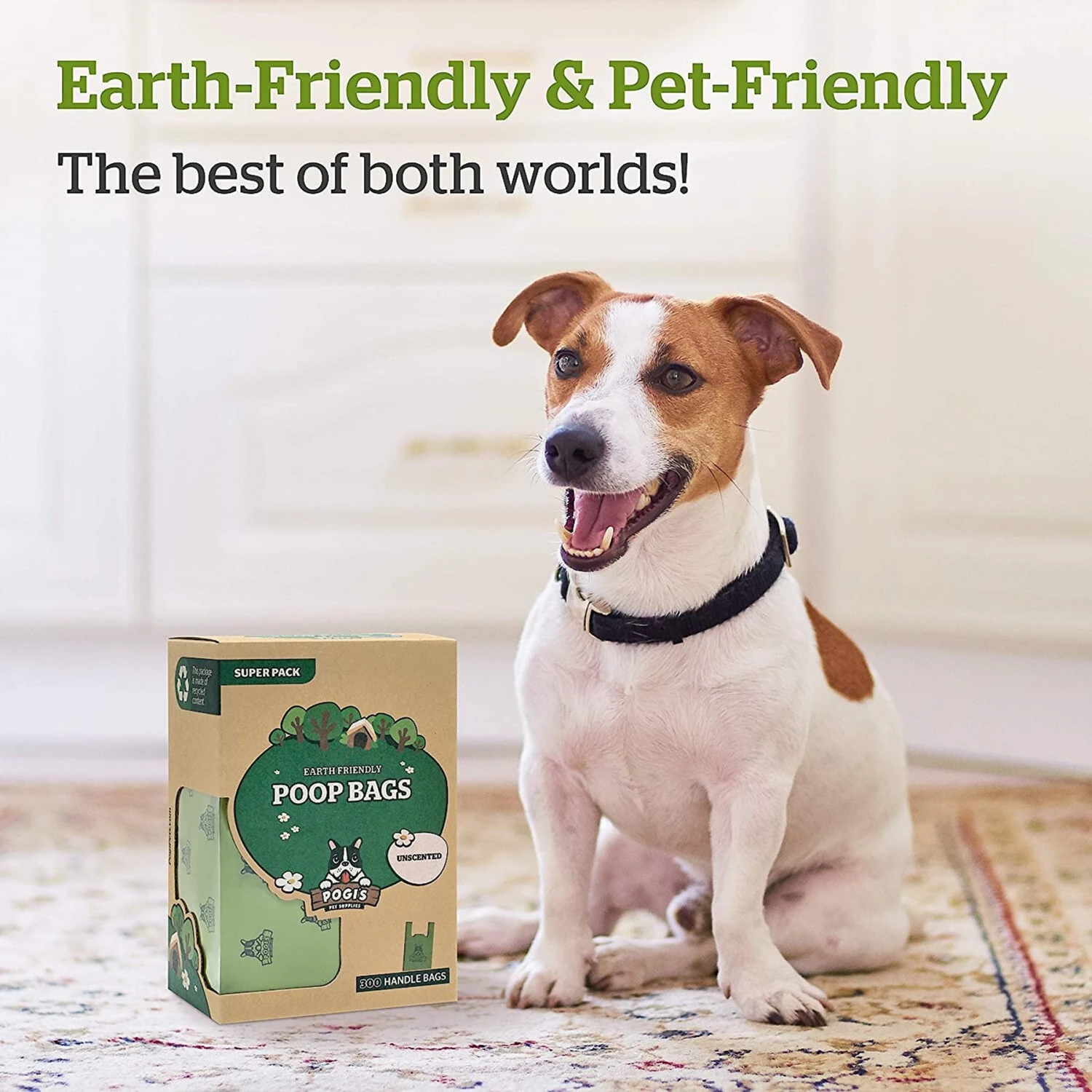 Pogi's Pet Supplies Unscented Easy-Tie Handle Dog Poop Bags 7 Pogi's Pet Supplies Unscented Easy-Tie Handle Dog Poop Bags - Image 7