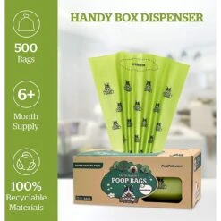 Pogi's Pet Supplies Pantry Pack Poop Bags, Unscented, 500 Count -PetSafe Kong Shop 201701 PT5. AC SS1800 V1618000022