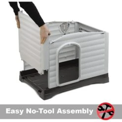 MidWest Ferplast Villa Dog Kennel With Folding Porch 9 MidWest Ferplast Villa Dog Kennel With Folding Porch -PetSafe Kong Shop 202264 PT3. AC SS1800 V1580746098