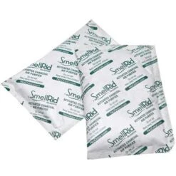 SMELLRID Reusable Activated Charcoal Odor Eliminator & Air Purifier Pads, Large