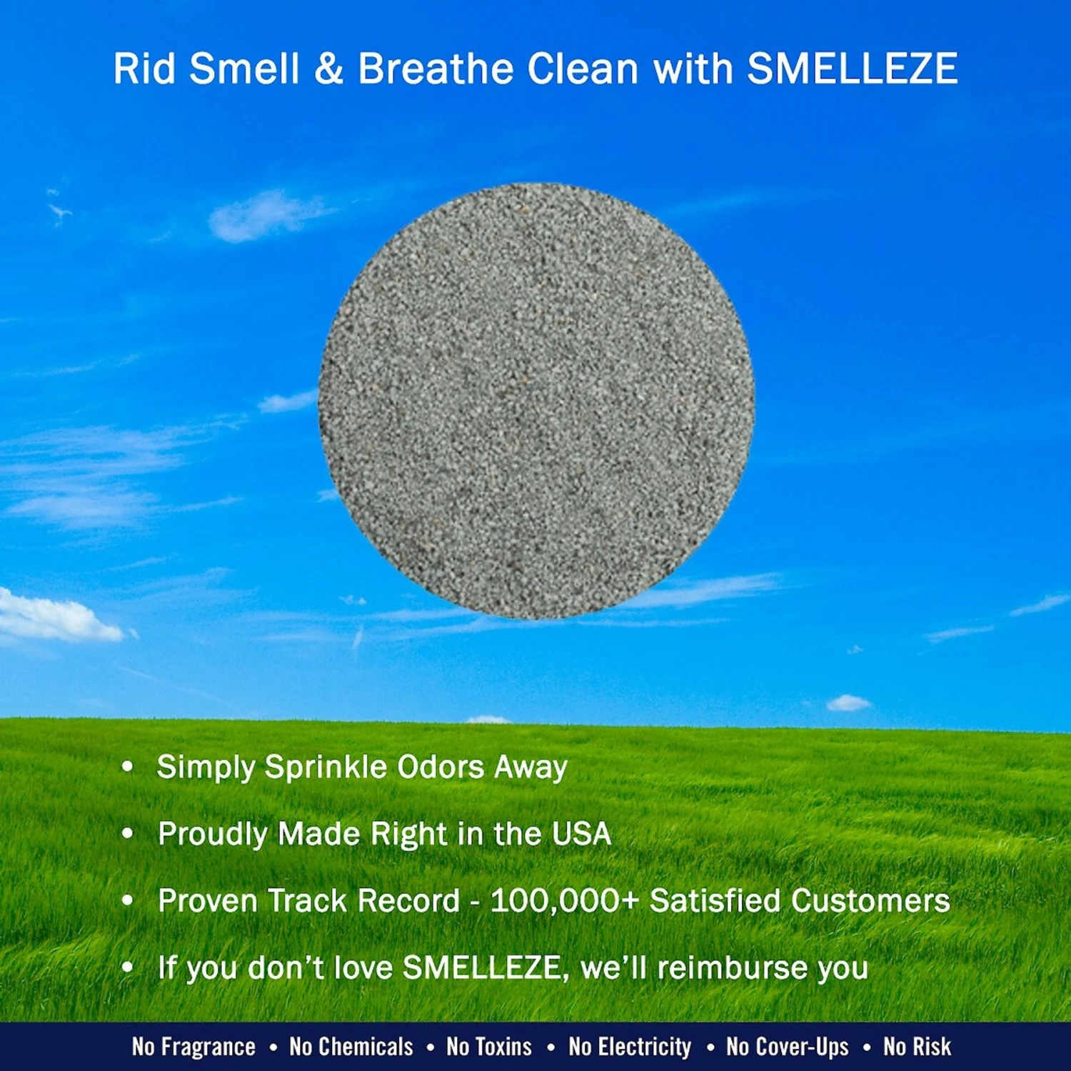 Smelleze Natural Yard Odor Removal Deodorizer Granules 3 Smelleze Natural Yard Odor Removal Deodorizer Granules - Image 3