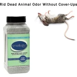 Smelleze Natural Dead Animal Odor Removal Granules, 2-lb Bottle -PetSafe Kong Shop 205617 PT5. AC SS1800 V1628545934