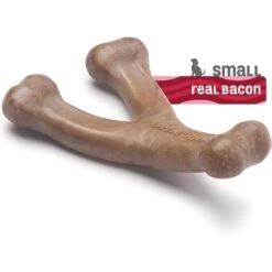 Benebone Bacon Flavor Wishbone Tough Puppy Chew Toy -PetSafe Kong Shop 206951 PT3. AC SS1800 V1612403526