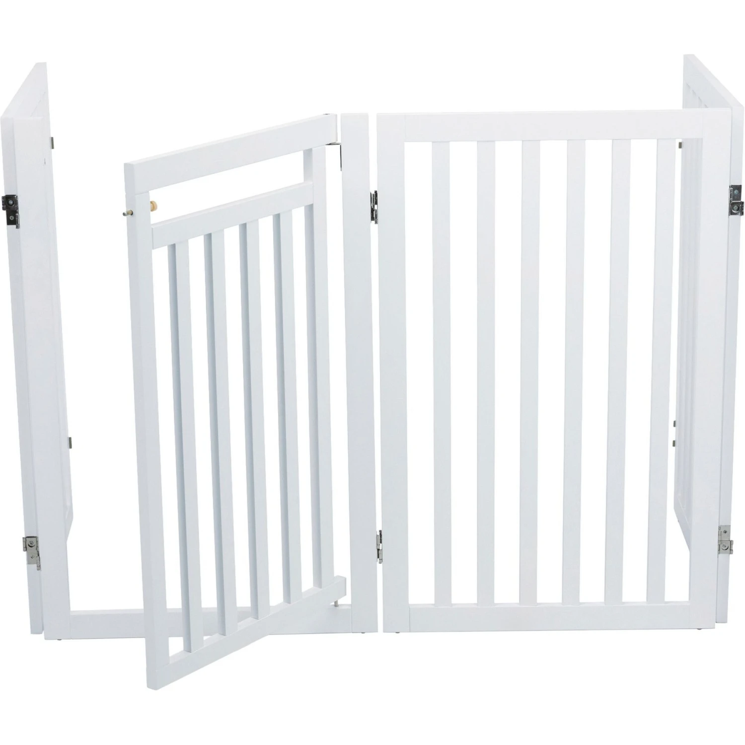 TRIXIE Wooden Dog Gate, 63-in 1 TRIXIE Wooden Dog Gate, 63-in