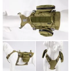 Chai's Choice Rover Scout High-Performance Tactical Military Backpack Waterproof Dog Harness -PetSafe Kong Shop 207608 PT5. AC SS1800 V1627417606