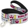 Buckle-Down Star Wars Rebel Pilot Polyester Dog Leash
