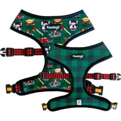 Pawmigo Lumbersnack Mesh Back Clip Dog Harness