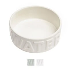 Park Life Designs Classic Ceramic Water Dog & Cat Bowl