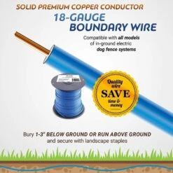 Educator By E-Collar Technologies Educator E-Fence Underground Fence Dog Containment System Boundary Kit, 500-ft -PetSafe Kong Shop 210091 pt3. AC SS1800 V1573683505