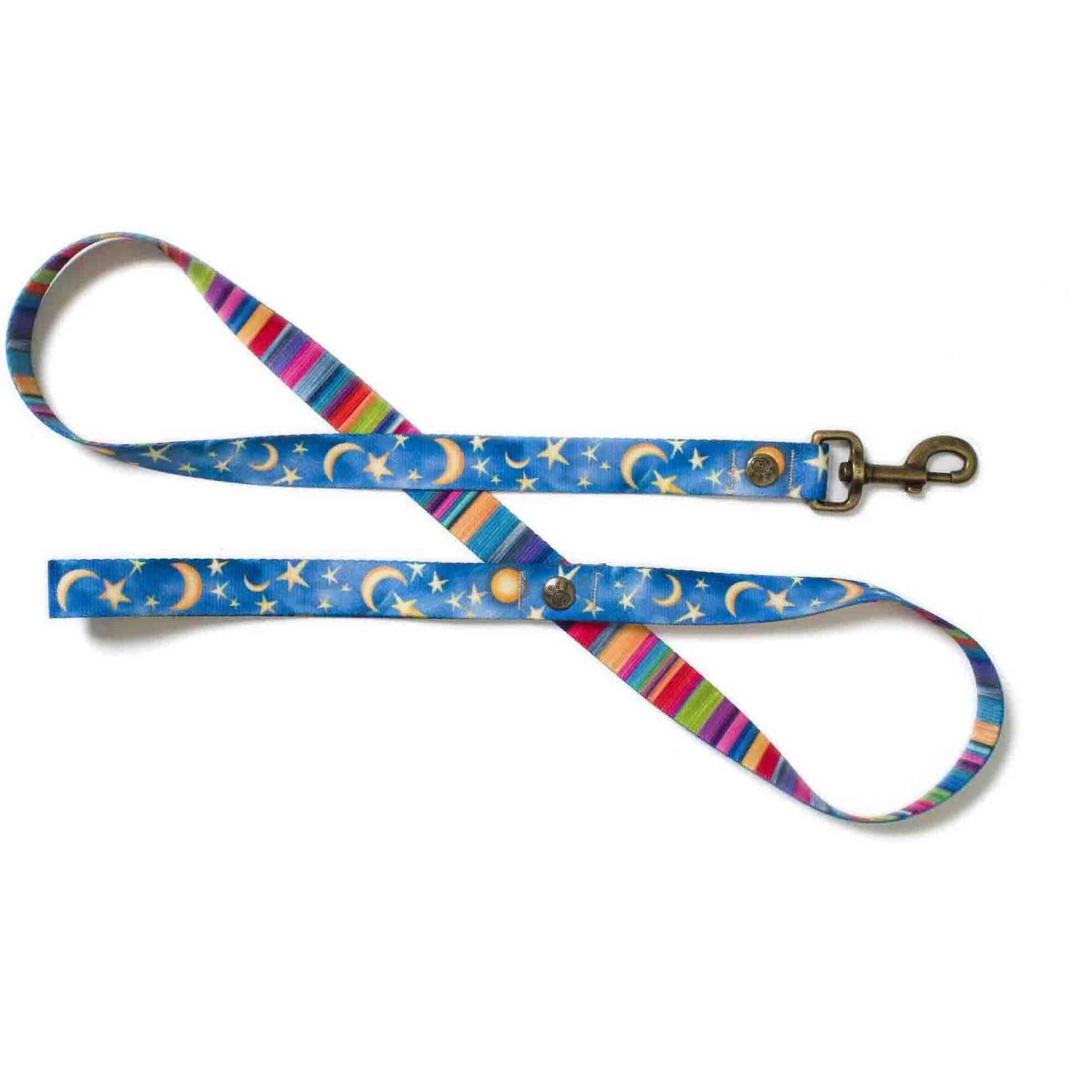 Merry Jane & Thor Starry Night Polyester Dog Leash 1 Merry Jane & Thor Starry Night Polyester Dog Leash