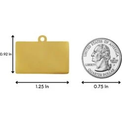 Two Tails Pet Company Hello My Name Is Good Girl Personalized Dog & Cat ID Tag -PetSafe Kong Shop 211558 PT3. AC SS1800 V1617700310