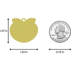 Two Tails Pet Company Cutie With A Booty Personalized Dog & Cat ID Tag 7 Two Tails Pet Company Cutie With A Booty Personalized Dog & Cat ID Tag -PetSafe Kong Shop 211587 PT3. AC SS1800 V1617686812