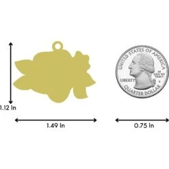 Two Tails Pet Company Wild Flower Personalized Dog & Cat ID Tag -PetSafe Kong Shop 211591 PT3. AC SS1800 V1617701197