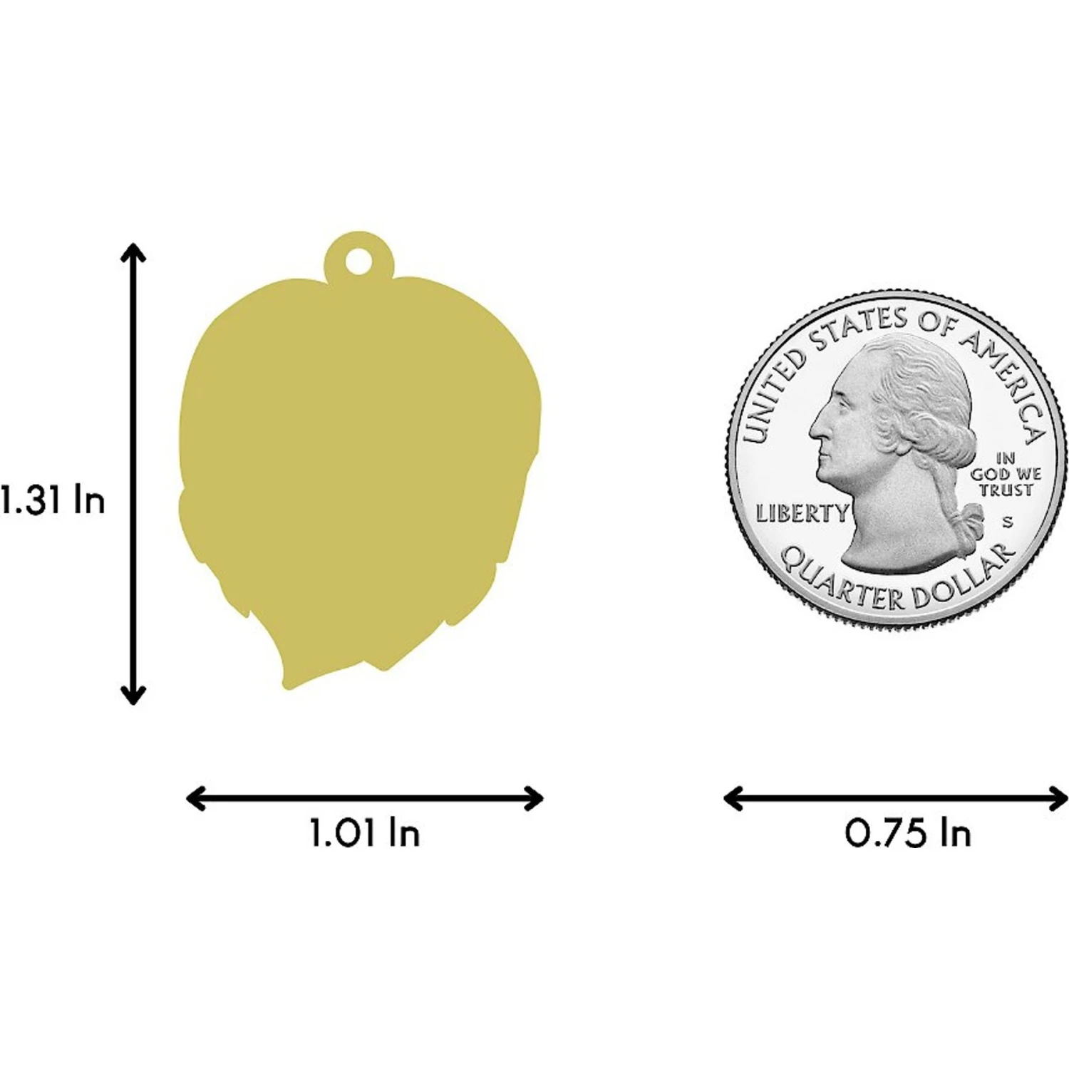 Two Tails Pet Company Monstera Leaf Personalized Dog & Cat ID Tag 4 Two Tails Pet Company Monstera Leaf Personalized Dog & Cat ID Tag - Image 4