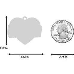 Two Tails Pet Company Daddy's Girl Personalized Dog & Cat ID Tag -PetSafe Kong Shop 211609 PT2. AC SS1800 V1617701206