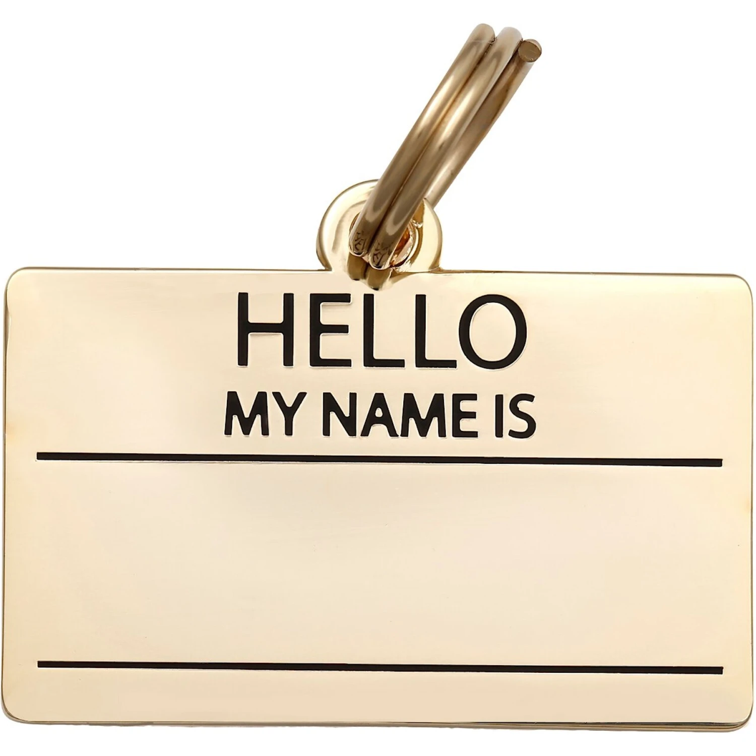 Two Tails Pet Company Hello My Name Personalized Dog & Cat ID Tag 1 Two Tails Pet Company Hello My Name Personalized Dog & Cat ID Tag