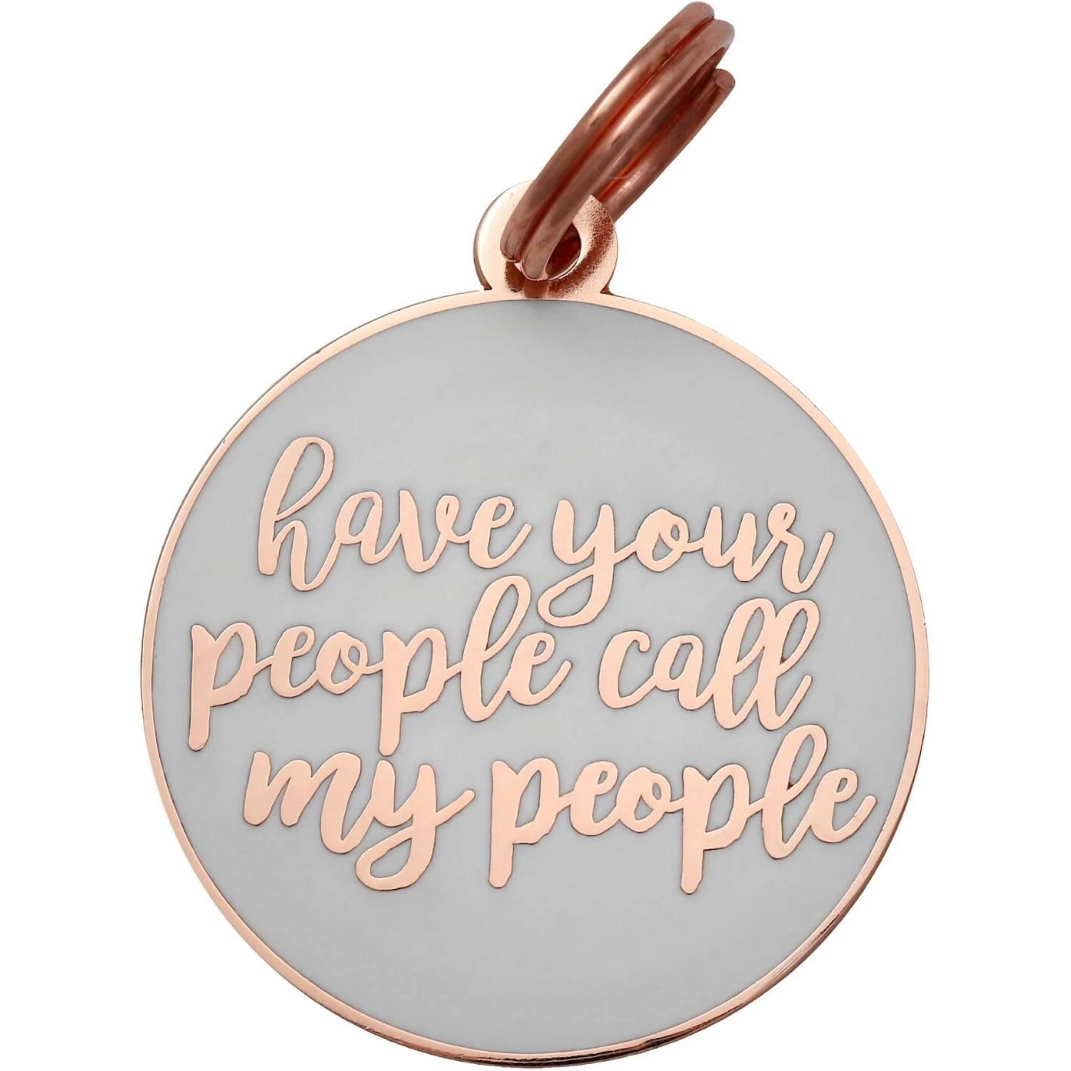Two Tails Pet Company Have Your People Call My People Personalized Dog & Cat ID Tag 1 Two Tails Pet Company Have Your People Call My People Personalized Dog & Cat ID Tag