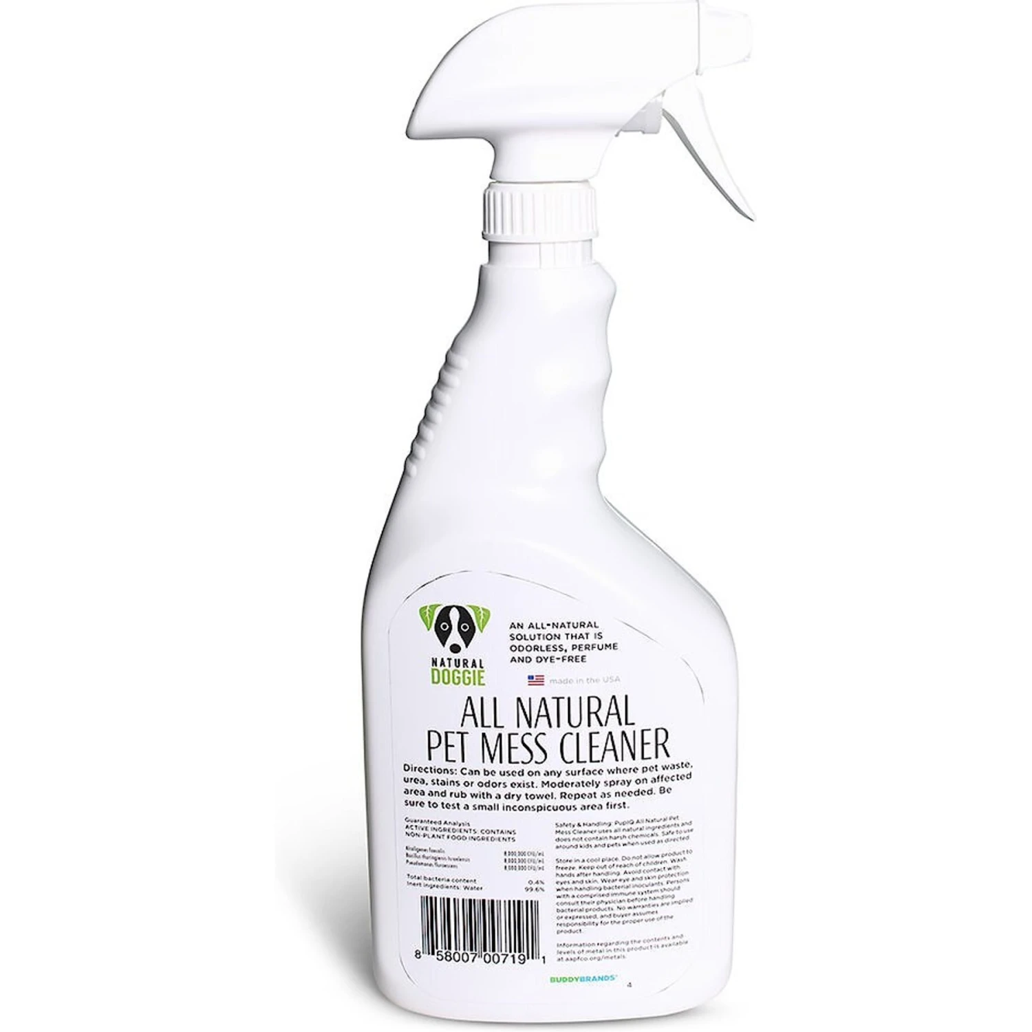Natural Doggie All Natural Pet Mess Cleaner, 33-oz Bottle 2 Natural Doggie All Natural Pet Mess Cleaner, 33-oz Bottle - Image 2