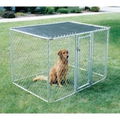 MidWest K9 Steel Chain Link Portable Outdoor Dog Kennel 7 MidWest K9 Steel Chain Link Portable Outdoor Dog Kennel -PetSafe Kong Shop 212904 PT2. AC SS1800 V1669152571