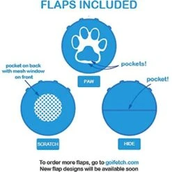 IFetch IDig Stay Dog Toy, Blue -PetSafe Kong Shop 213250 PT4. AC SS1800 V1575486214