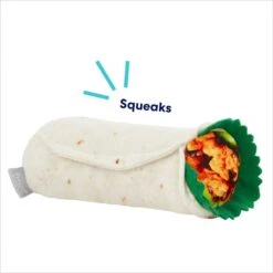 Frisco Burrito Plush Squeaky Dog Toy 8 Frisco Burrito Plush Squeaky Dog Toy -PetSafe Kong Shop 213834 PT2. AC SS1800 V1695748836