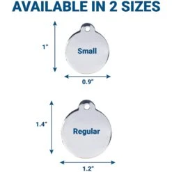 GoTags Stainless Steel Personalized Dog & Cat ID Tag, Swarovski Crystal Paw Print 9 GoTags Stainless Steel Personalized Dog & Cat ID Tag, Swarovski Crystal Paw Print -PetSafe Kong Shop 213974 PT5. AC SS1800 V1629324679