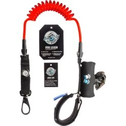 Surf City Pet Works Reflective Bungee Hands-Free Running Dog Leash