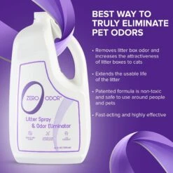 Zero Odor Litter Spray & Pet Odor Eliminator, 64-oz Bottle 15 Zero Odor Litter Spray & Pet Odor Eliminator, 64-oz Bottle -PetSafe Kong Shop 214708 PT6. AC SS1800 V1661830819
