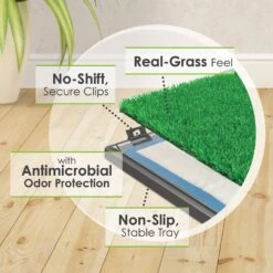 Four Paws Wee-Wee Premium Patch Pet Potty System Expansion Kit -PetSafe Kong Shop 216072 PT4. AC SS1800 V1578325401