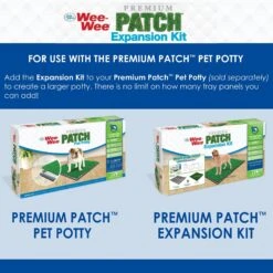Four Paws Wee-Wee Premium Patch Pet Potty System Expansion Kit -PetSafe Kong Shop 216072 PT6. AC SS1800 V1578325404