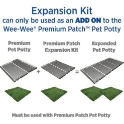 Four Paws Wee-Wee Premium Patch Pet Potty System Expansion Kit -PetSafe Kong Shop 216072 PT7. AC SS1800 V1578325451