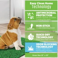 Four Paws Wee-Wee Premium Patch Grass Mat For Dogs, 22-in X 23-in -PetSafe Kong Shop 216074 PT5. AC SS1800 V1578325681