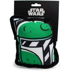 Buckle-Down Star Wars Boba Fett Squeaky Plush Dog Toy -PetSafe Kong Shop 216326 PT3. AC SS1800 V1657656296