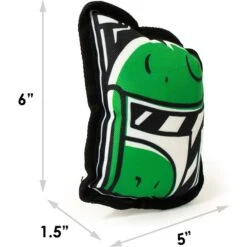 Buckle-Down Star Wars Boba Fett Squeaky Plush Dog Toy -PetSafe Kong Shop 216326 PT4. AC SS1800 V1649937397