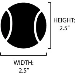 Buckle-Down Star Wars Death Star Squeaky Tennis Ball Dog Toy, 3-Pack -PetSafe Kong Shop 216344 PT3. AC SS1800 V1630449667