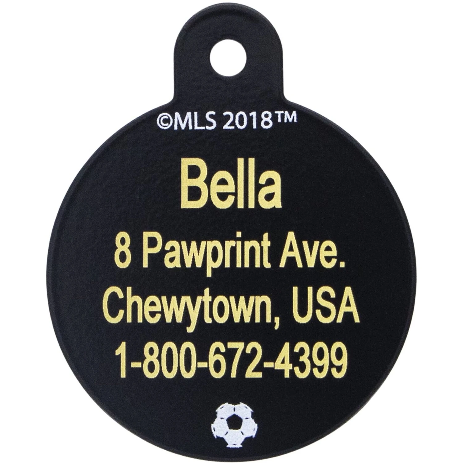 Quick-Tag MLS Circle Personalized Dog & Cat ID Tag, Large 2 Quick-Tag MLS Circle Personalized Dog & Cat ID Tag, Large - Image 2