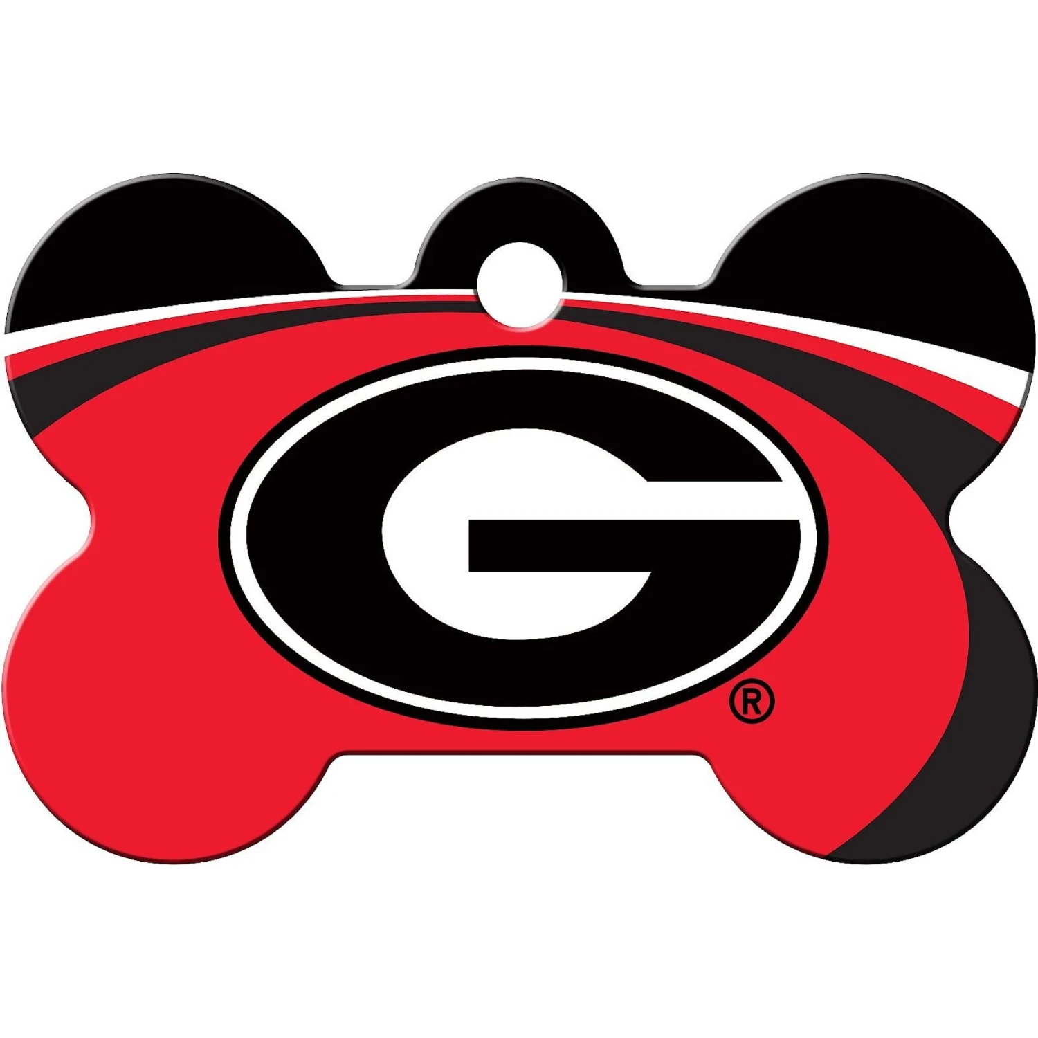 Quick-Tag NCAA Bone Personalized Dog ID Tag, Large 3 Quick-Tag NCAA Bone Personalized Dog ID Tag, Large - Image 3