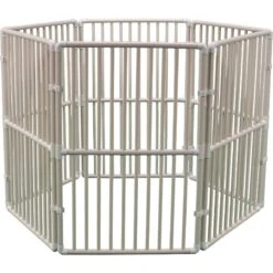 Cardinal Gates Portable Outdoor Dog Pen, White -PetSafe Kong Shop 217352 PT2. AC SS1800 V1580827976