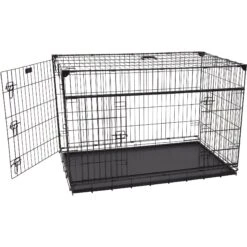 Lucky Dog Sliding Double Door Wire Dog Crate -PetSafe Kong Shop 217625 PT5. AC SS1800 V1585762858
