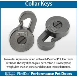PlexiDor Performance Pet Doors Electronic Door Mounted Dog & Cat Door, Large -PetSafe Kong Shop 218335 PT4. AC SS1800 V1597086432