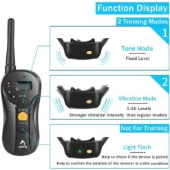 PATPET P630 No Electric Shock 2000-ft Remote Dog Training Collar 10 PATPET P630 No Electric Shock 2000-ft Remote Dog Training Collar -PetSafe Kong Shop 218475 PT2. AC SS1800 V1615989390