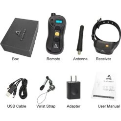 PATPET P630 No Electric Shock 2000-ft Remote Dog Training Collar 15 PATPET P630 No Electric Shock 2000-ft Remote Dog Training Collar -PetSafe Kong Shop 218475 PT7. AC SS1800 V1615989686