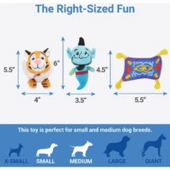 Disney Aladdin's Magic Lamp Hide & Seek Puzzle Plush Squeaky Dog Toy -PetSafe Kong Shop 220552 PT2. AC SS1800 V1624689748