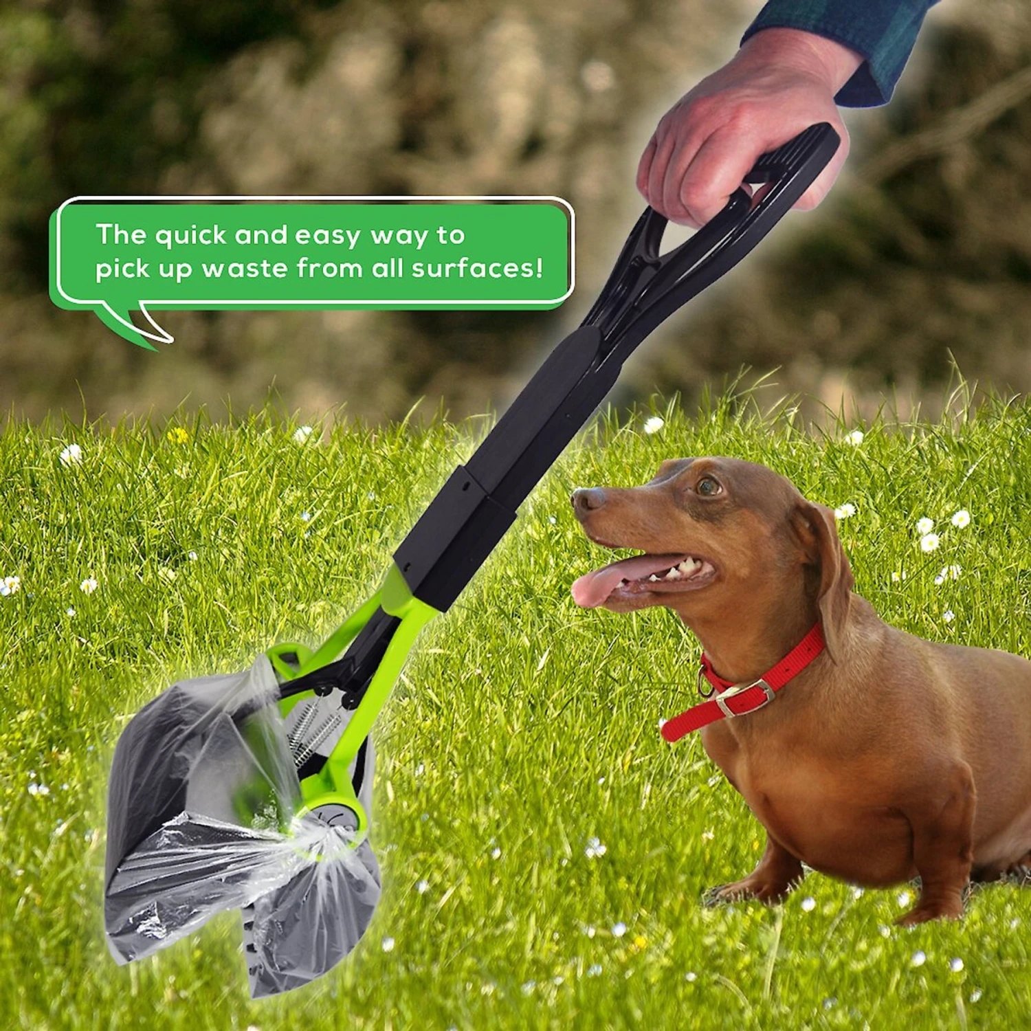 Hygena Scoop Claw Scooper & Dog Waste Bag Holders 2 Hygena Scoop Claw Scooper & Dog Waste Bag Holders - Image 2