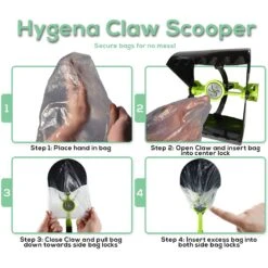 Hygena Scoop Claw Scooper & Dog Waste Bag Holders 8 Hygena Scoop Claw Scooper & Dog Waste Bag Holders -PetSafe Kong Shop 220554 PT2. AC SS1800 V1581460422