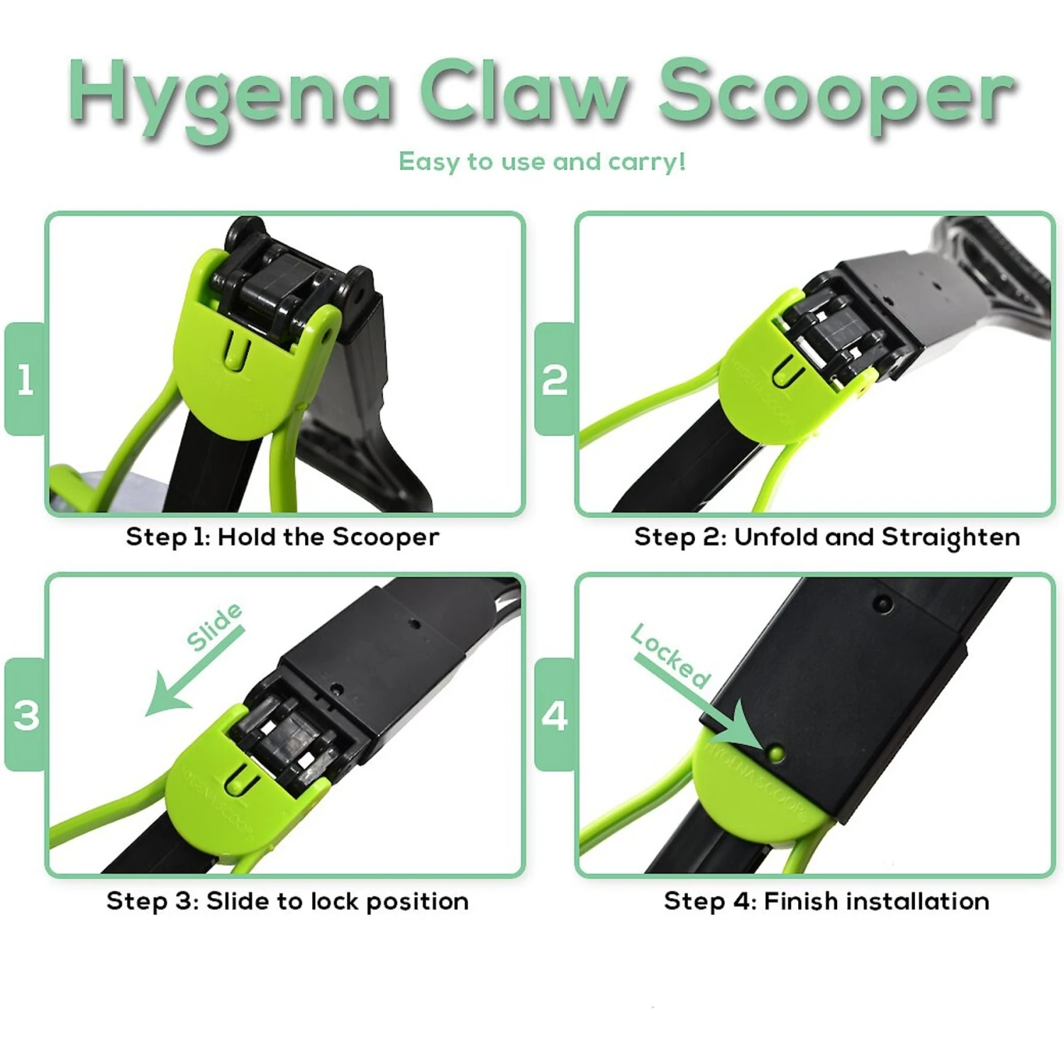 Hygena Scoop Claw Scooper & Dog Waste Bag Holders 5 Hygena Scoop Claw Scooper & Dog Waste Bag Holders - Image 5