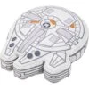 STAR WARS MILLENNIUM FALCON Ballistic Nylon Plush Squeaky Dog Toy